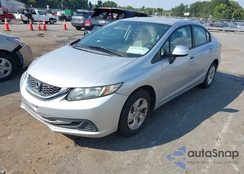 2013 Honda Civic Lx from USA, damaged, VIN 19XFB2F59DE228336